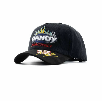 DANDY HATS RACING BLACK WHOOL