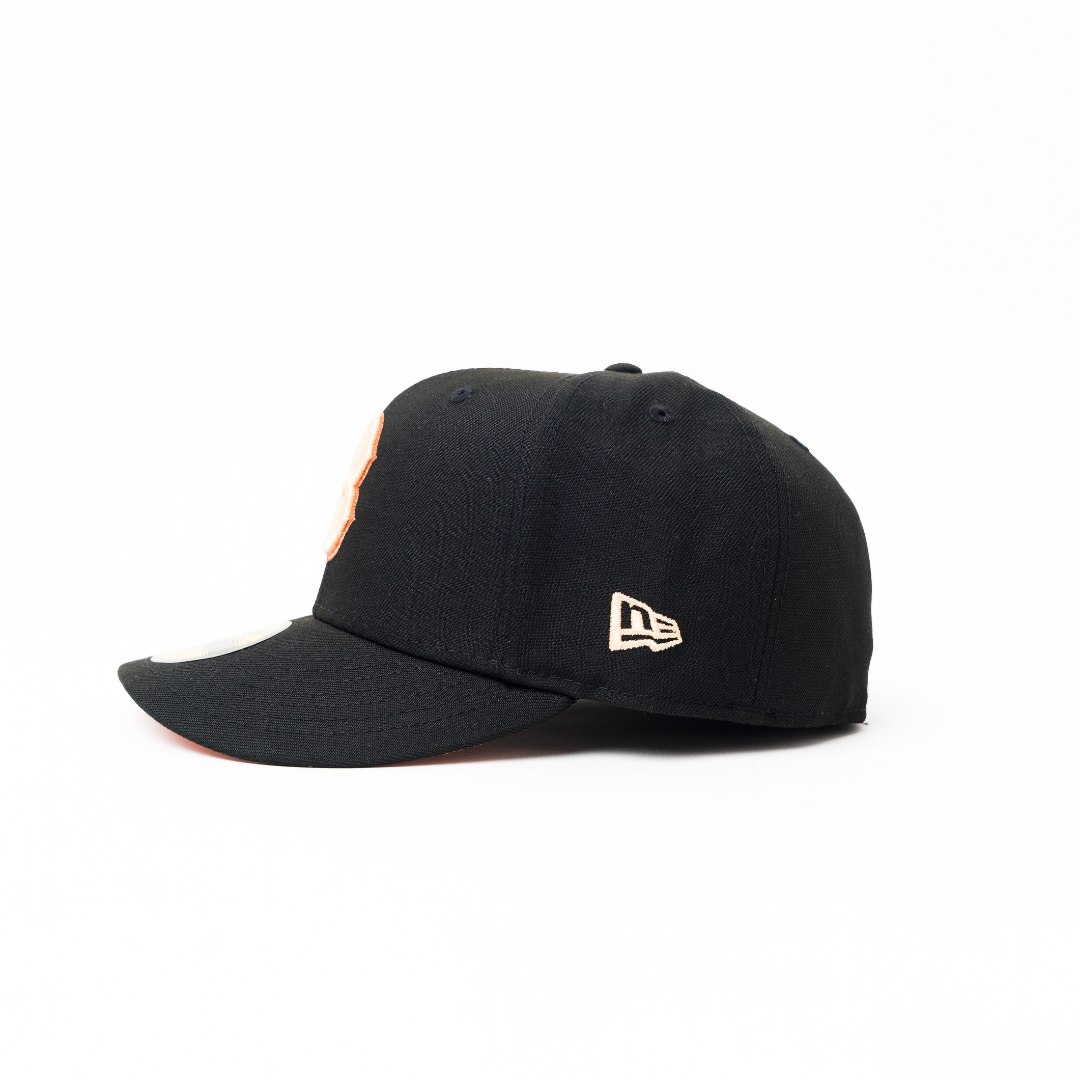 NEW ERA EXCLUSIVE 59FIFTY BLACK BOSTON RED SOX W/ ALL STAR GAME SIDE PATCH