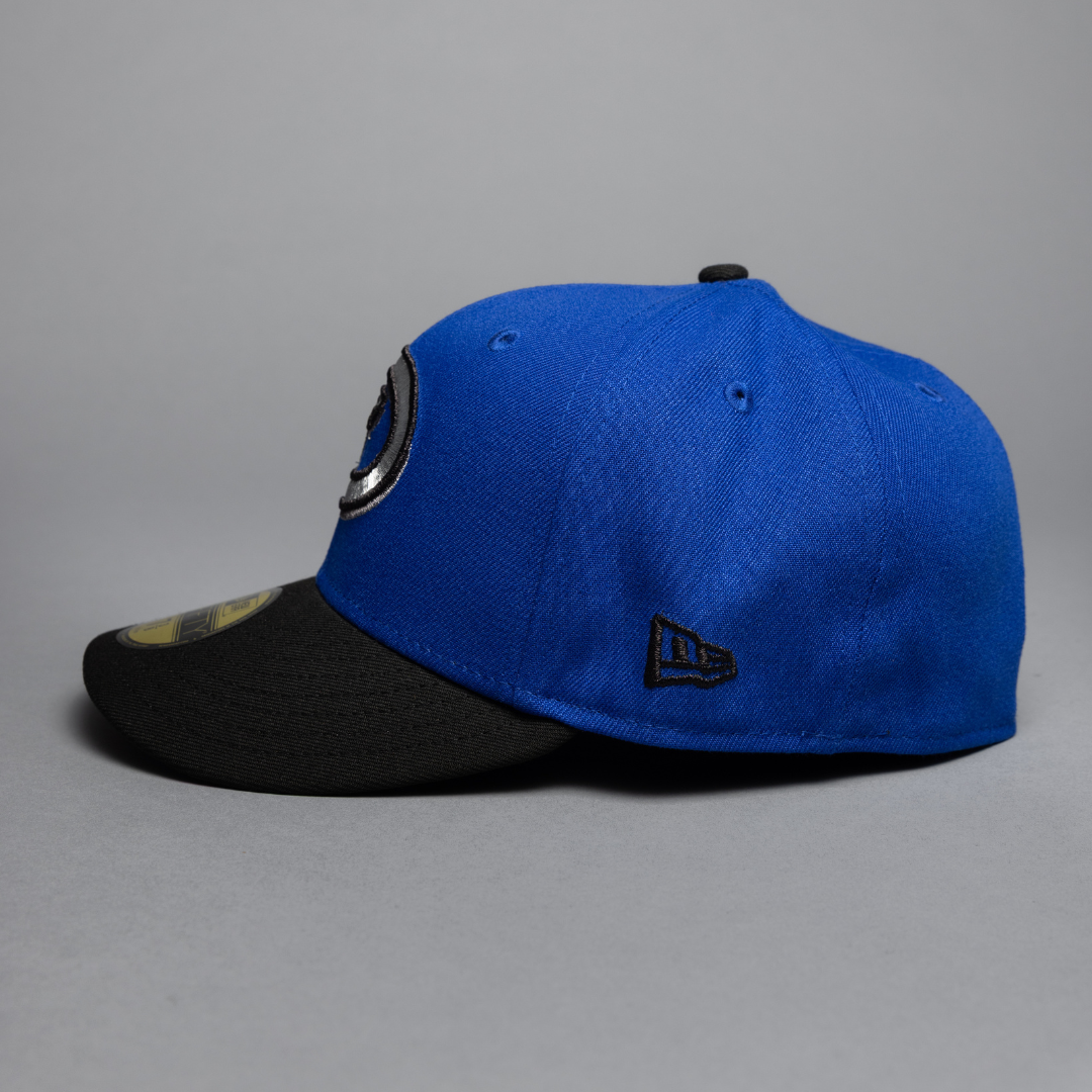 NEW ERA EXCLUSIVE 59FIFTY BLUE/BLACK ARIZONA DIAMONDBACKS W/ 2001 WORLD SERIES SIDE PATCH