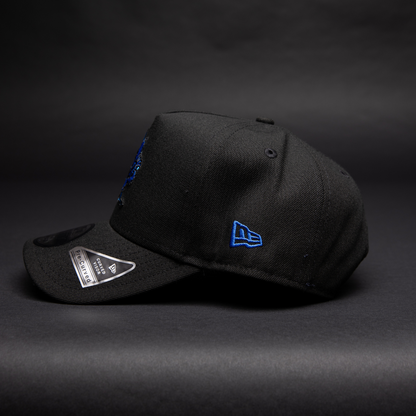 NEW ERA 9FIFTY A-FRAME BLACK ST LOUIS CARDINALS SNAPBACK W/ 125TH ANNIVERSARY SIDE PATCH