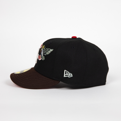 NEW ERA EXCLUSIVE 59FIFTY BLACK/ BROWN LOS ANGELES DODGERS "CITY OF ANGELS" W/ SHOHEI OHTANI SIDE PATCH