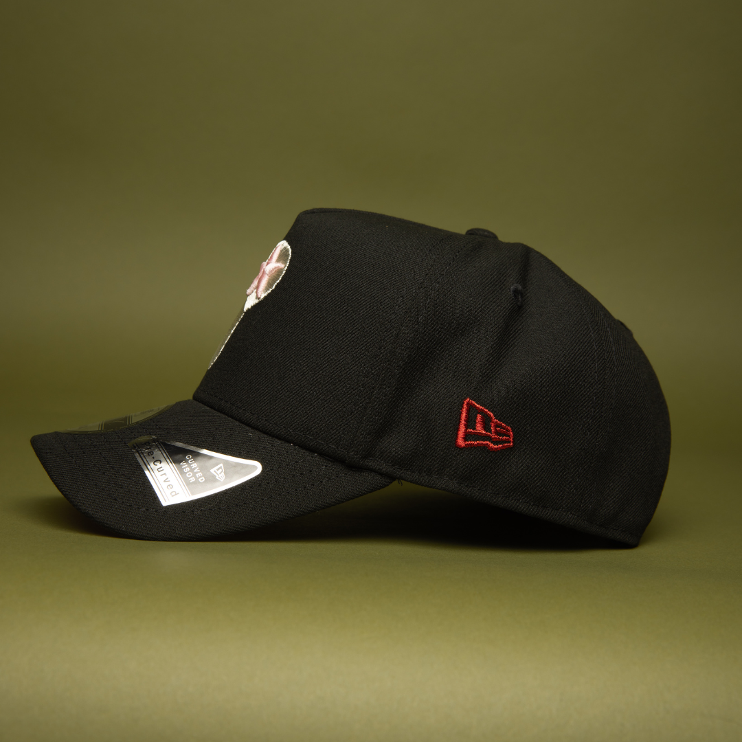 NEW ERA 9FIFTY A-FRAME BLACK PHILADELPHIA PHILLIES SNAPBACK W/ 1996 ALL STAR GAME SIDE PATCH