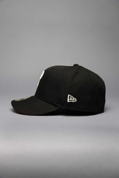 NEW ERA EXCLUSIVE 59FIFTY BLACK PHILADELPHIA PHILLIES W/ ALL STAR GAME SIDE PATCH