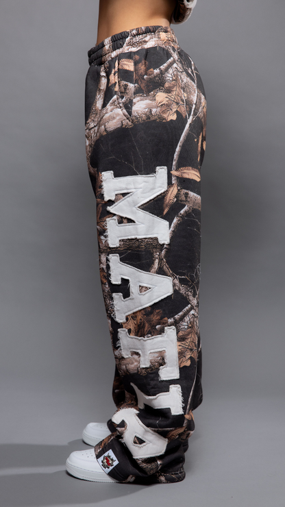 CAP CITY X SHORELINE MAFIA BLACK CAMO PANTS -UNISEX