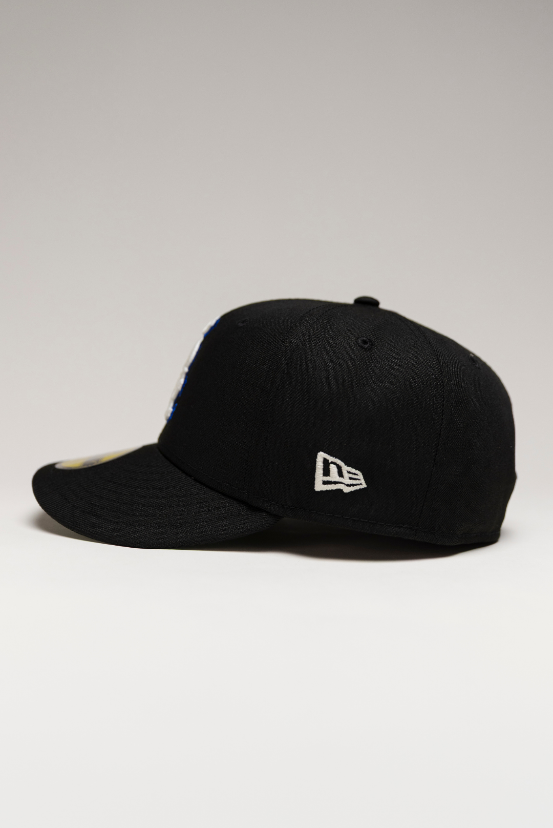 NEW ERA EXCLUSIVE 59FIFTY BLACK CHICAGO WHITE SOX W/ 125TH SEASON SIDE PATCH