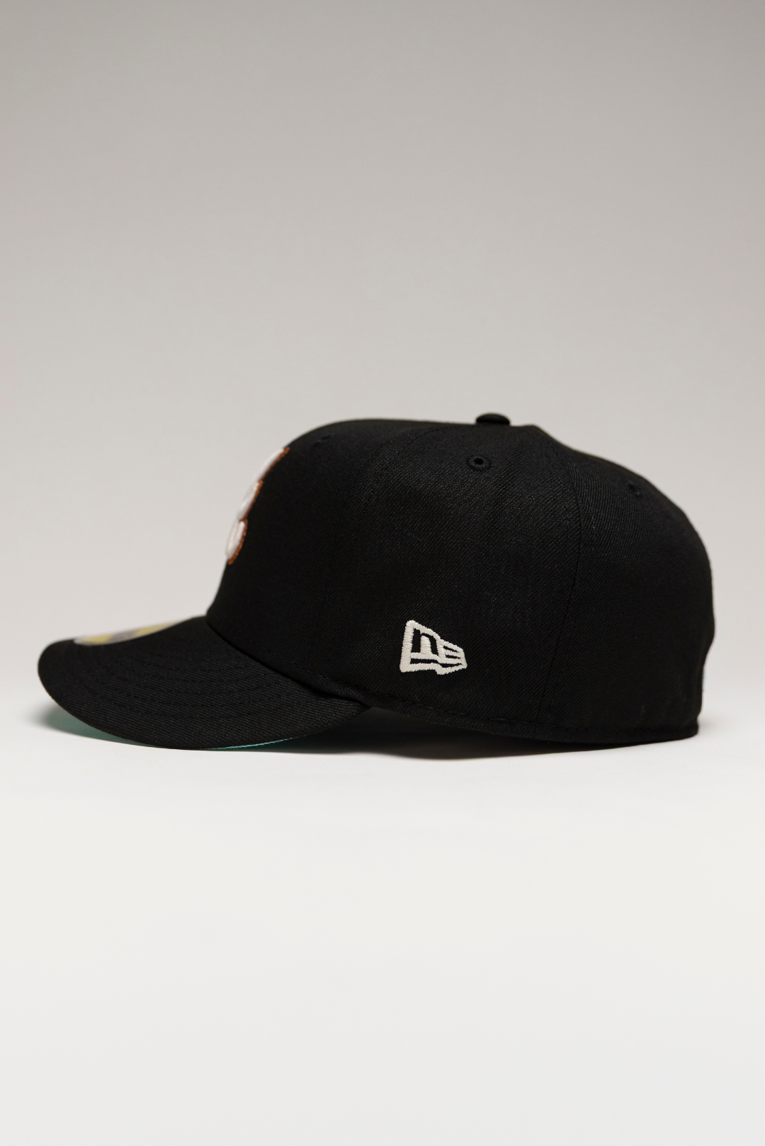 NEW ERA EXCLUSIVE 59FIFTY BLACK ATLANTA BRAVES W/ ALL STAR GAME SIDE PATCH