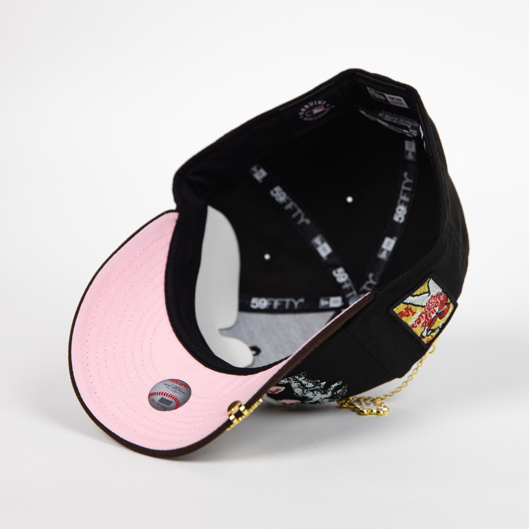 NEW ERA EXCLUSIVE 59FIFTY BLACK/ BROWN LOS ANGELES DODGERS "CITY OF ANGELS" W/ SHOHEI OHTANI SIDE PATCH