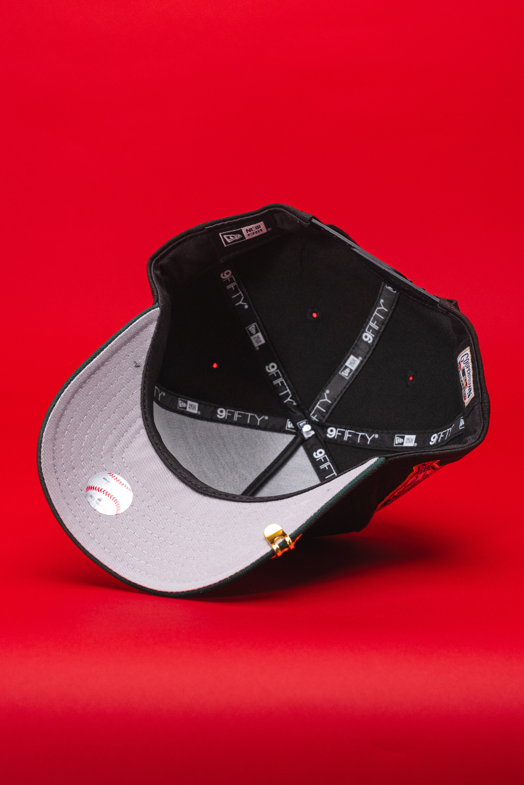 NEW ERA 9FIFTY A-FRAME BLACK/GREEN ARIZONA DIAMONDBACKS SNAPBACK W/ 1998 INAUGURAL SEASON SIDE PATCH
