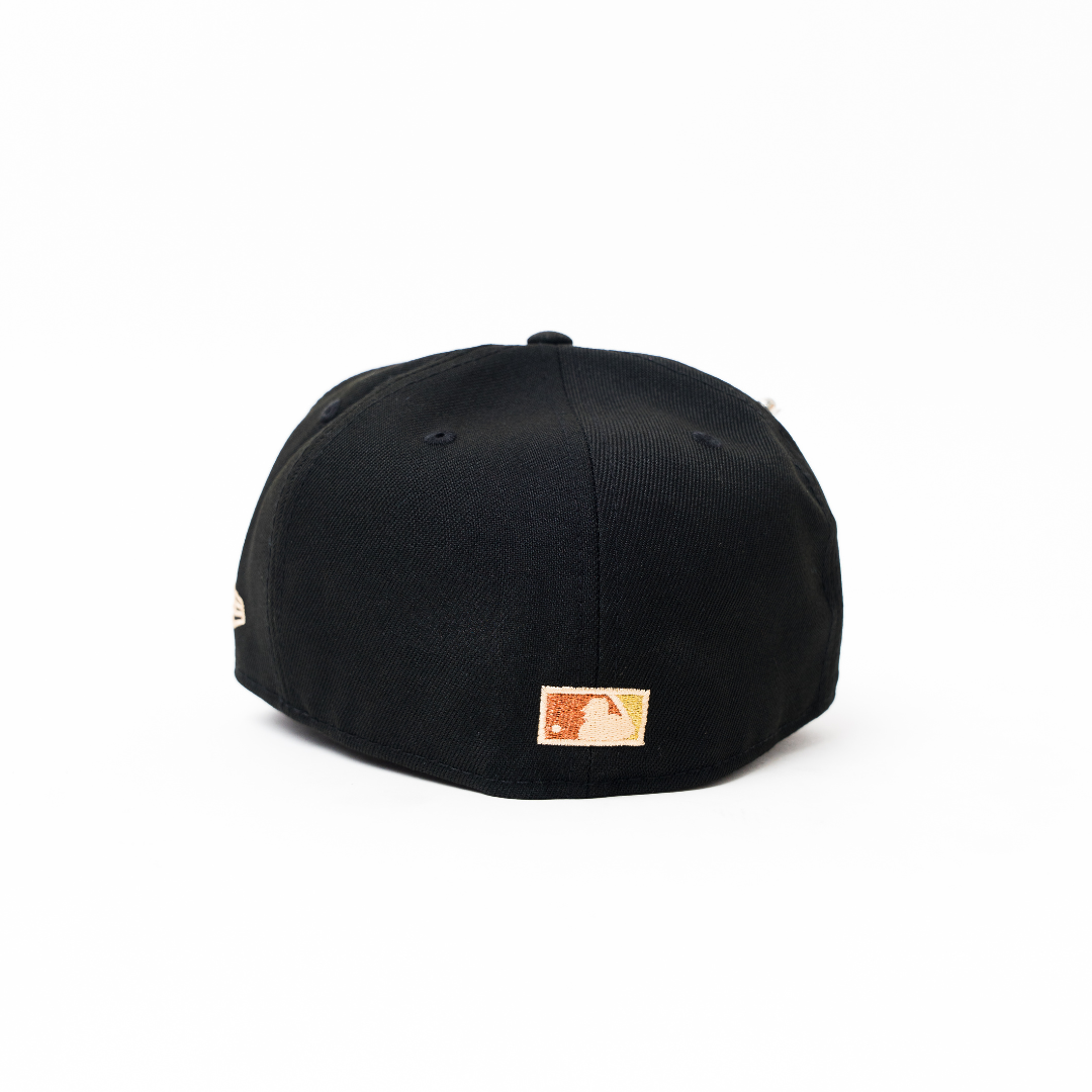 NEW ERA EXCLUSIVE 59FIFTY BLACK CHICAGO WHITE SOX W ALL STAR YEARS SIDE PATCH
