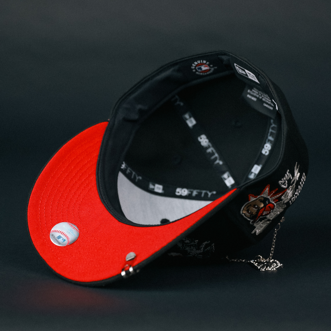 NEW ERA EXCLUSIVE 59FIFTY BLACKED OUT LOS ANGELES DODGERS "HEAVENLY CITY" W/ SHOHEI OHTANI SIDE PATCH