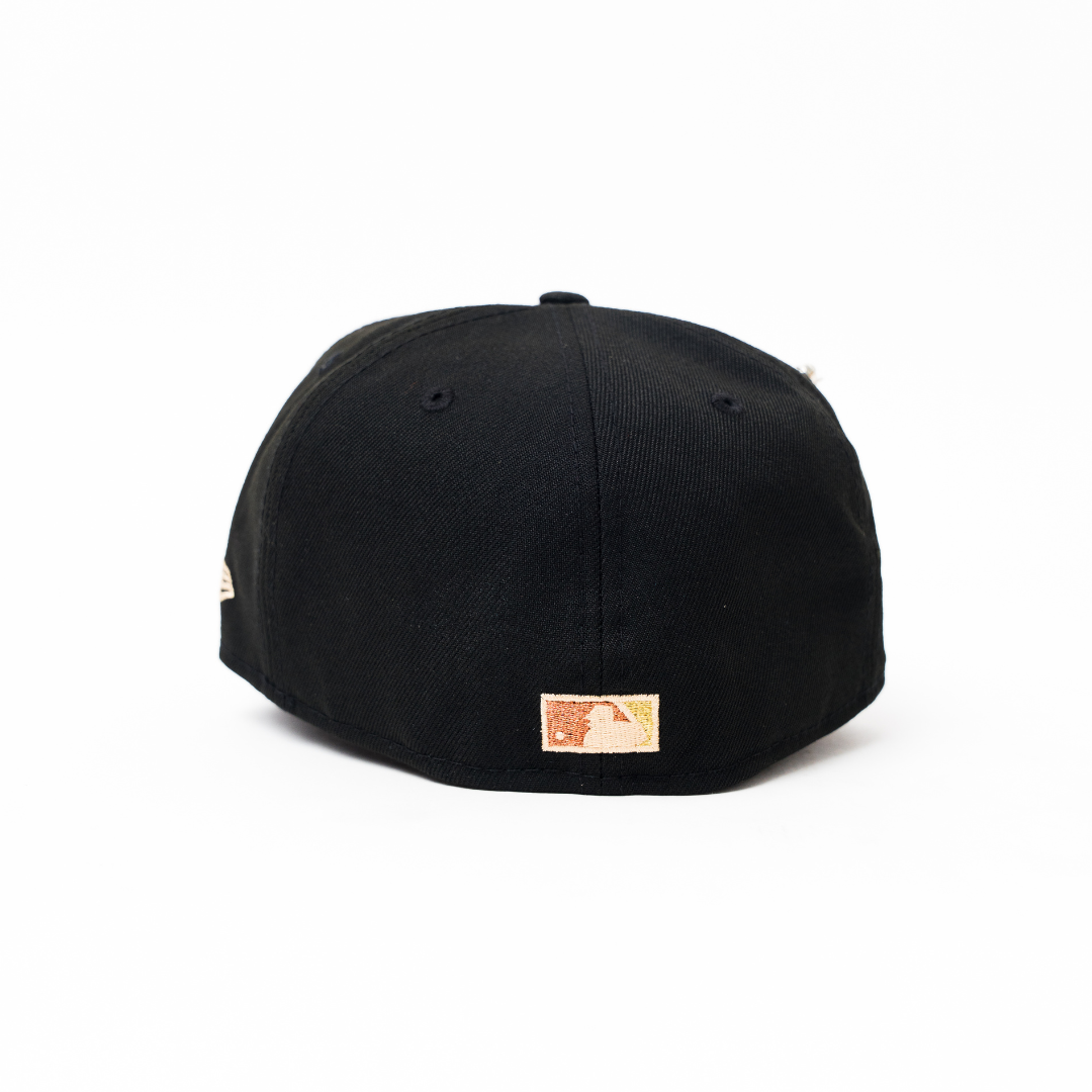 NEW ERA EXCLUSIVE 59FIFTY BLACK MINNESOTA TWINS W/ 2010 INAUGURAL SEASON SIDE PATCH