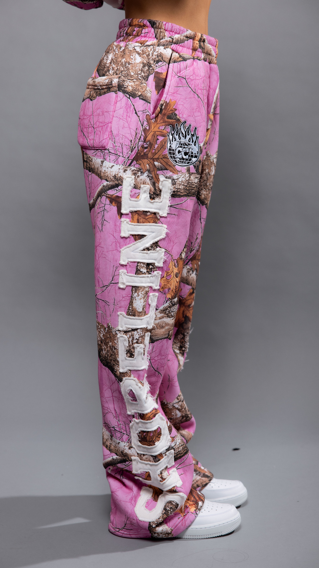 CAP CITY X SHORELINE MAFIA PINK CAMO PANTS -UNISEX