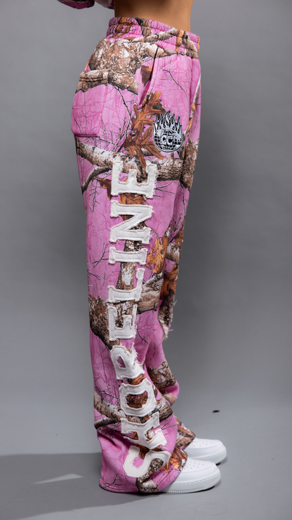 CAP CITY X SHORELINE MAFIA PINK CAMO PANTS -UNISEX