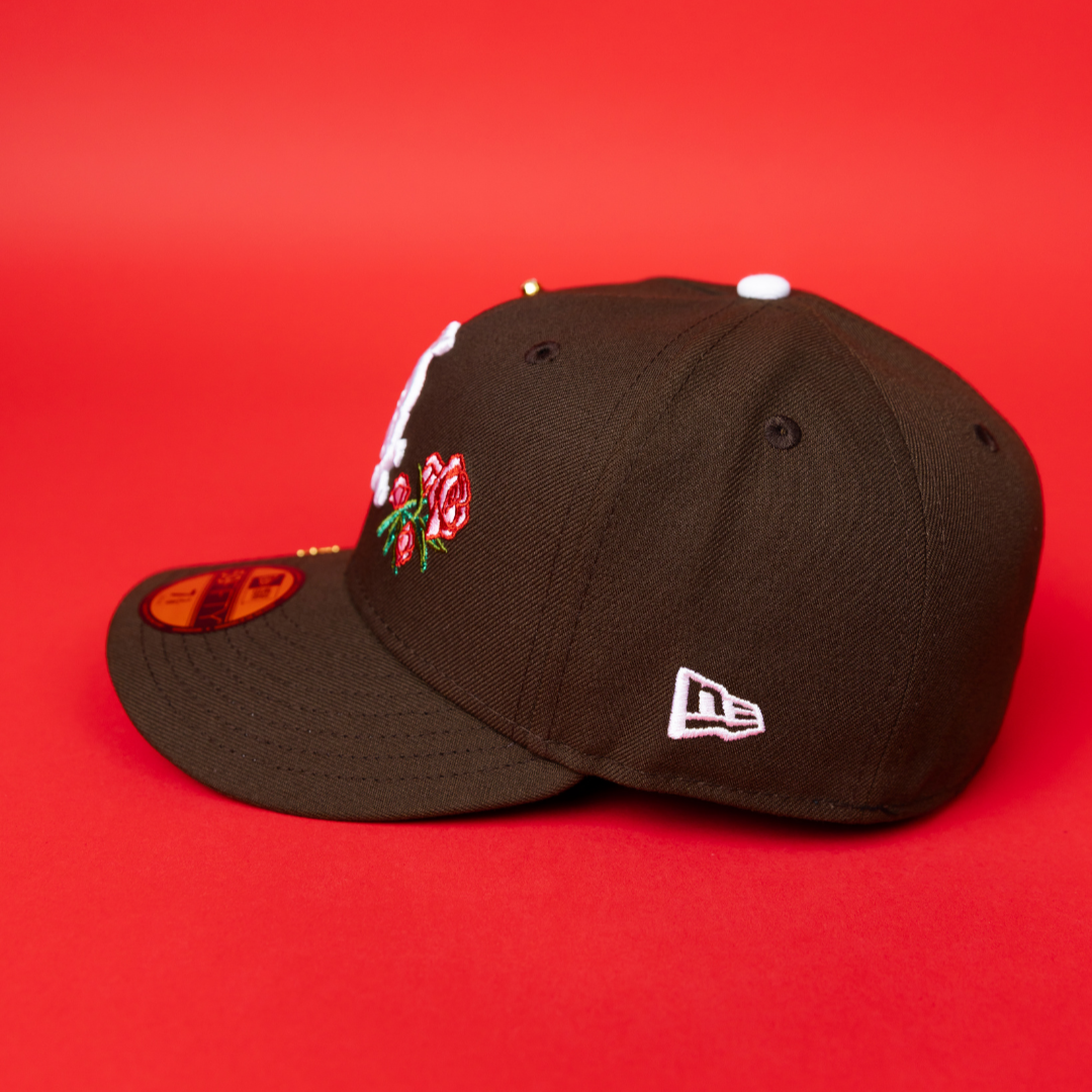 NEW ERA EXCLUSIVE 59FIFTY BROWN CHICAGO WHITE SOX W/ WORLD SERIES CHAMPIONS SIDE PATCH