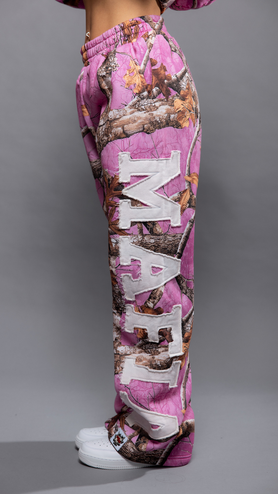 CAP CITY X SHORELINE MAFIA PINK CAMO PANTS -UNISEX