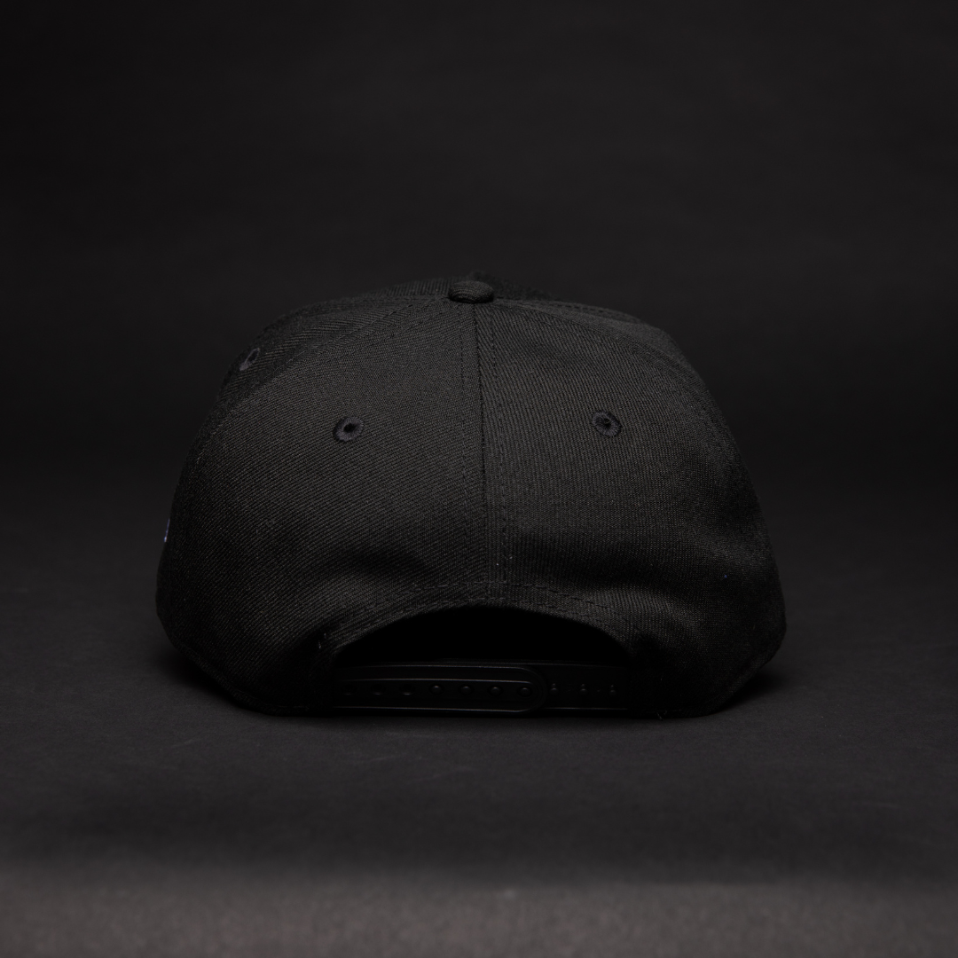 NEW ERA 9FIFTY A-FRAME BLACK LOS ANGELES DODGERS SNAPBACK W/ PINK HEART + 2020 WORLD SERIES SIDE PATCH