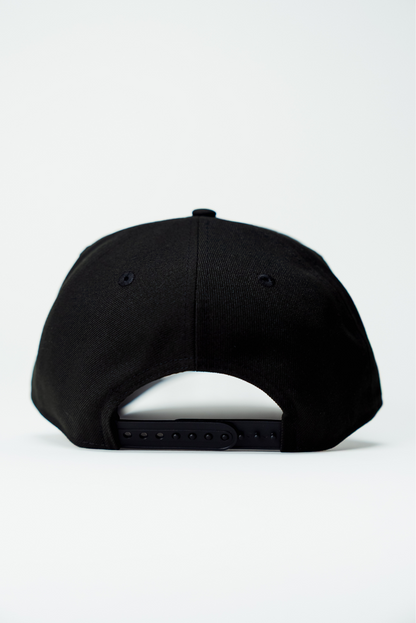 NEW ERA 9FIFTY A-FRAME BLACK SAN FRANCISCO GIANTS SNAPBACK W/ 60TH ANNIVERSARY SIDE PATCH