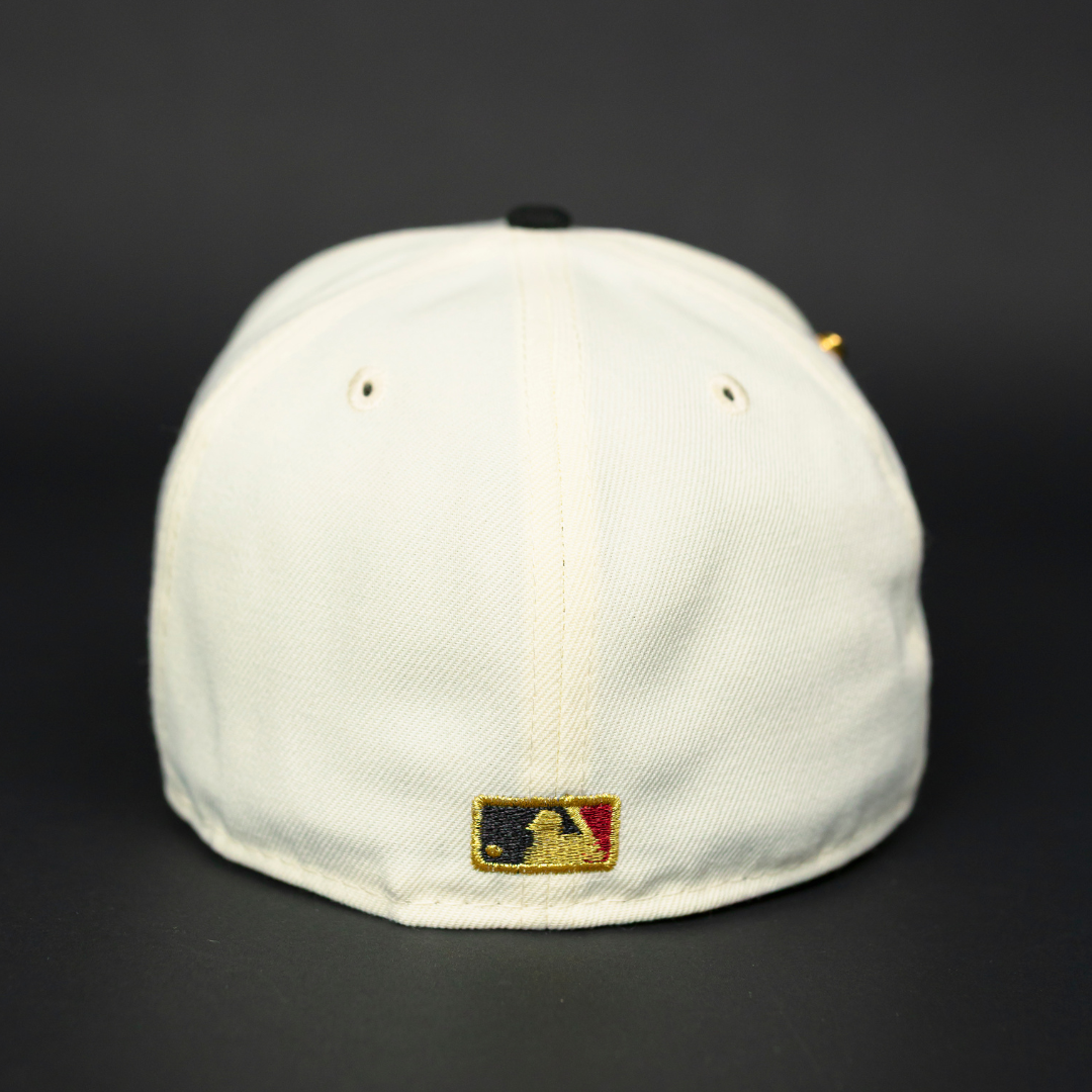 NEW ERA EXCLUSIVE 59FIFTY CHROME/ BLACK LOS ANGELES DODGERS W/ SHOHEI OHTANI SIDE PATCH