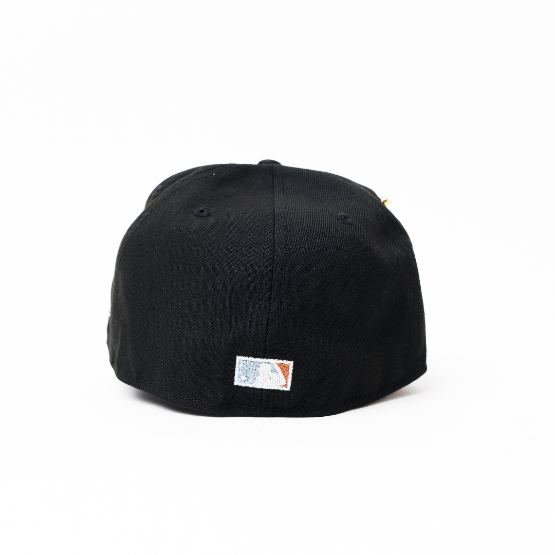 NEW ERA EXCLUSIVE 59FIFTY BLACK MINNESOTA TWINS W/ ALL STAR GANE SIDE PATCH
