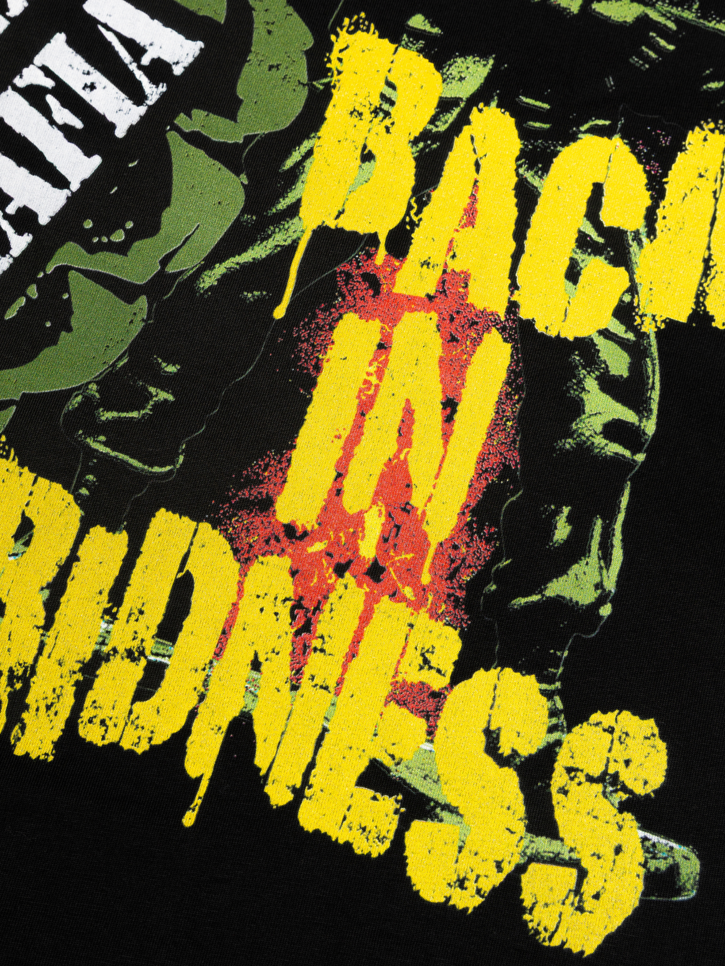 CAP CITY X SHORELINE MAFIA BLACK GRENADE "BACK IN BIDNESS" TEE - UNISEX