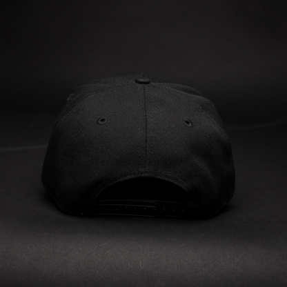 NEW ERA 9FIFTY A-FRAME BLACK LOS ANGELES DODGERS SNAPBACK W/ PINK ROSE + 60TH ANNIVERSARY SIDE PATCH