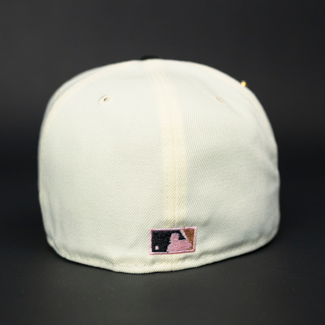 NEW ERA EXCLUSIVE 59FIFTY CHROME/ BLACK PHILADELPHIA PHILLIES W/ HOME OF THE PHILLIES SIDE PATCH