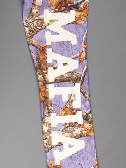 CAP CITY X SHORELINE MAFIA LAVENDER CAMO PANTS -UNISEX
