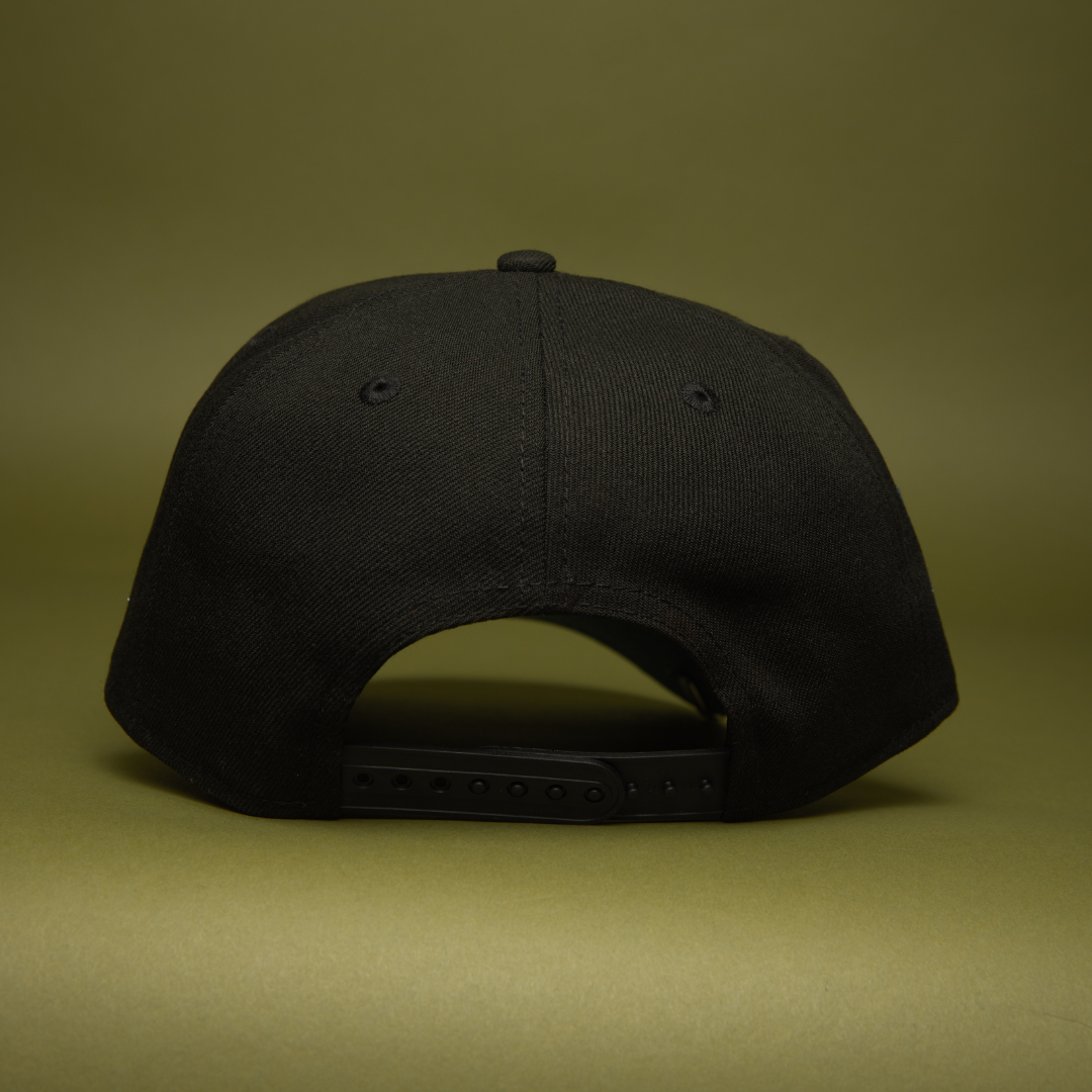 NEW ERA 9FIFTY A-FRAME BLACK LOS ANGELES DODGERS SNAPBACK W/ 2020 WORLD SERIES SIDE PATCH
