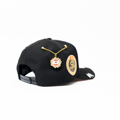 NEW ERA 9FIFTY A-FRAME BLACK NEW YORK YANKEES SNAPBACK W/ 1962 WORLD SERIES SIDE PATCH