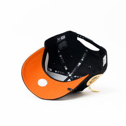 NEW ERA 9FIFTY A-FRAME BLACK NEW YORK YANKEES SNAPBACK W/ 1962 WORLD SERIES SIDE PATCH