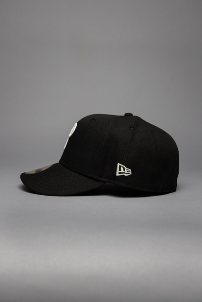 NEW ERA EXCLUSIVE 59FIFTY BLACK PHILADELPHIA PHILLIES W/ VETERANS STADIUM SIDE PATCH