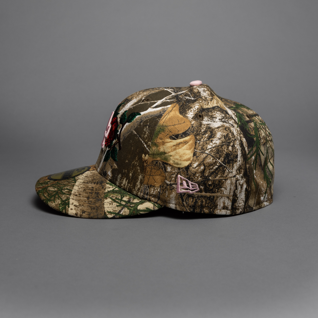 NEW ERA EXCLUSIVE 59FIFTY REALTREE LOS ANGELES DODGERS W/ EMBROIDERY + SHOHEI OHTANI SIDE PATCH