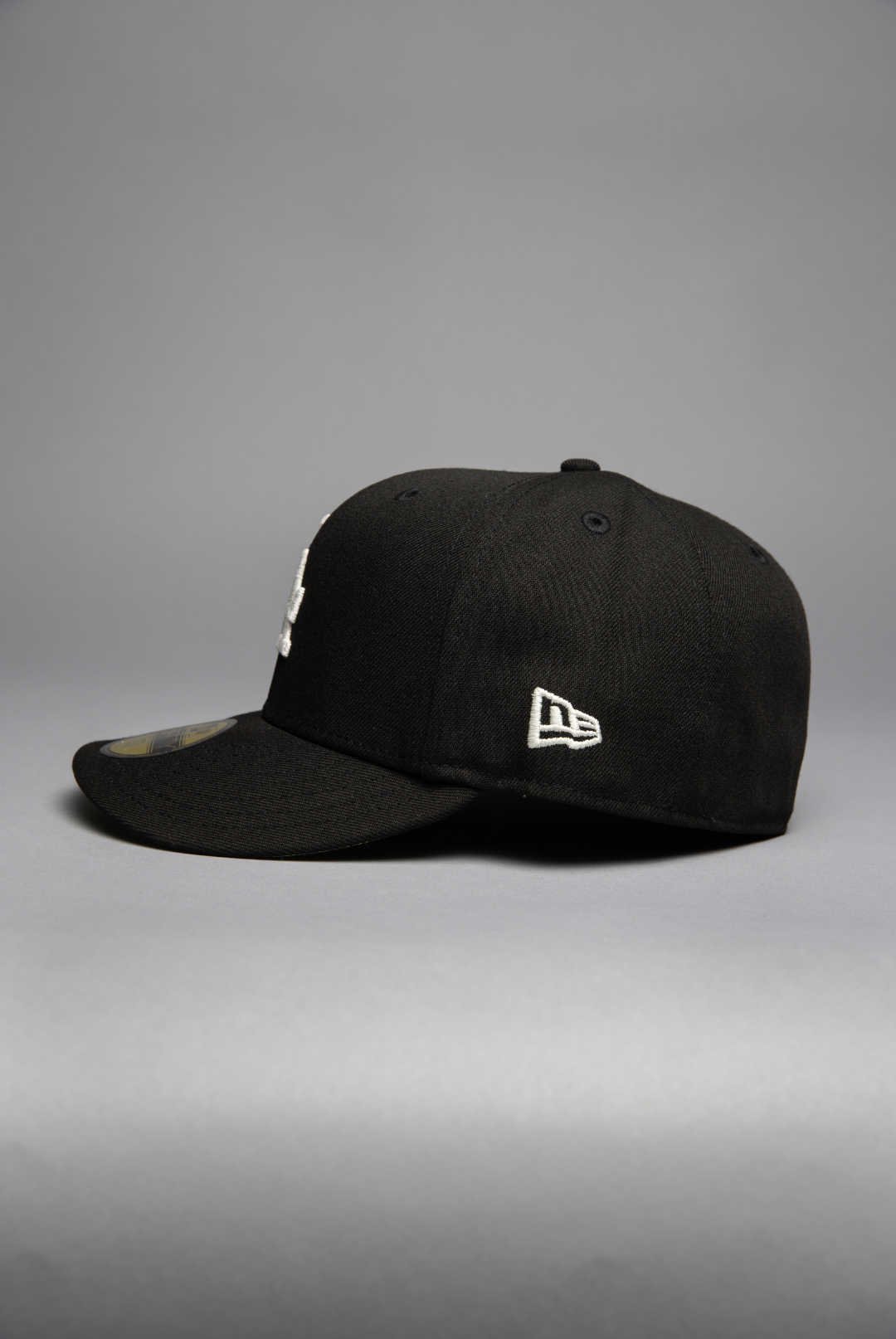 NEW ERA EXCLUSIVE 59FIFTY BLACK LOS ANGELES DODGERS W/ SHOHEI OHTANI 50-50 CLUB SIDE PATCH