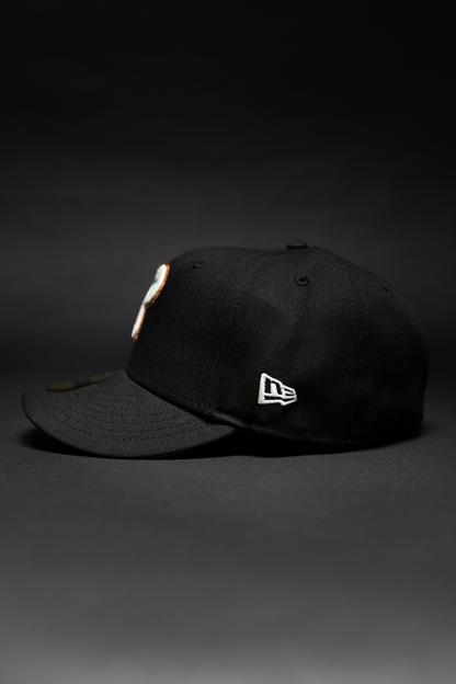 NEW ERA EXCLUSIVE 59FIFTY BLACK PHILADELPHIA PHILLIES W/ 1996 ALL STAR GAME SIDE PATCH