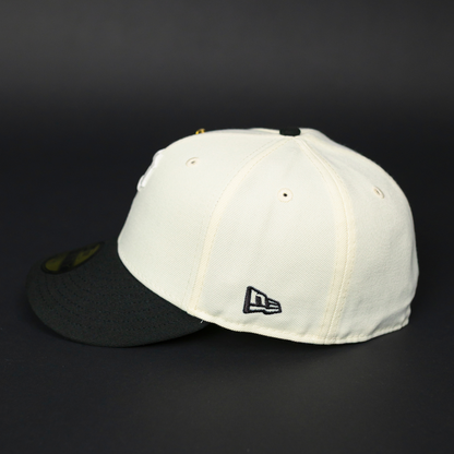 NEW ERA EXCLUSIVE 59FIFTY CHROME/ BLACK PITTSBURGH PIRATES W/ 1959 ALL STAR GAME SIDE PATCH
