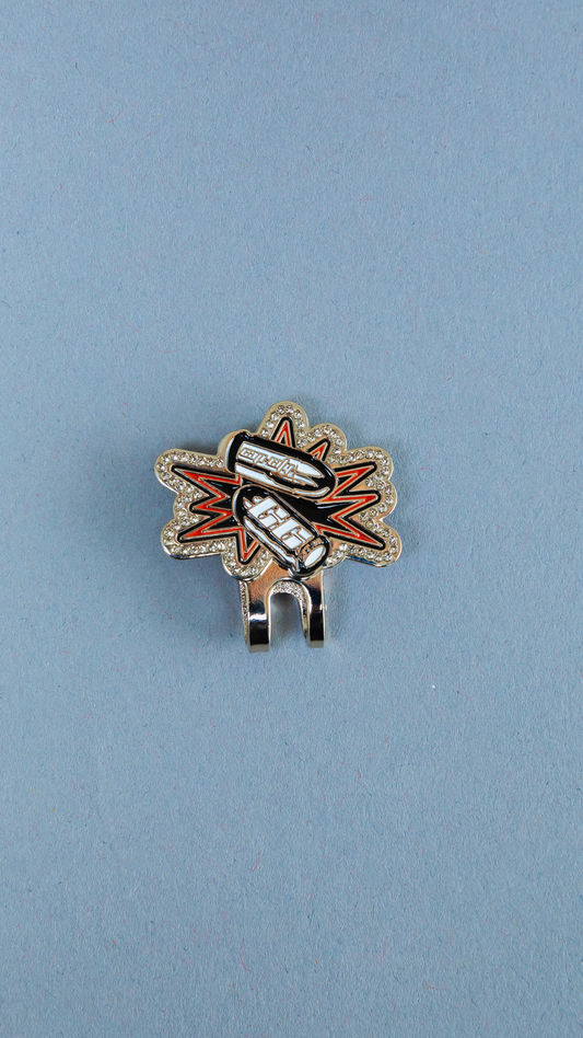 *NEW SILVER "CAP CITY" BULLETS BLIP W/ RHINESTONES VERY LIMITED
