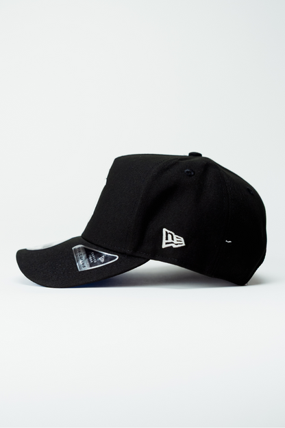 NEW ERA 9FIFTY A-FRAME BLACK SAN FRANCISCO GIANTS SNAPBACK W/ 60TH ANNIVERSARY SIDE PATCH