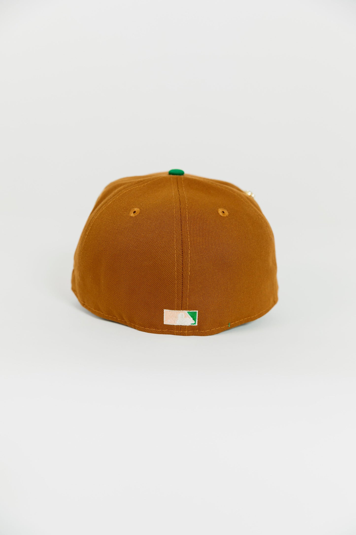 NEW ERA EXCLUSIVE 59FIFTY DARK TAN/ BLUSH LOS ANGELES DODGERS W/ 100TH ANNIVERSARY SIDE PATCH