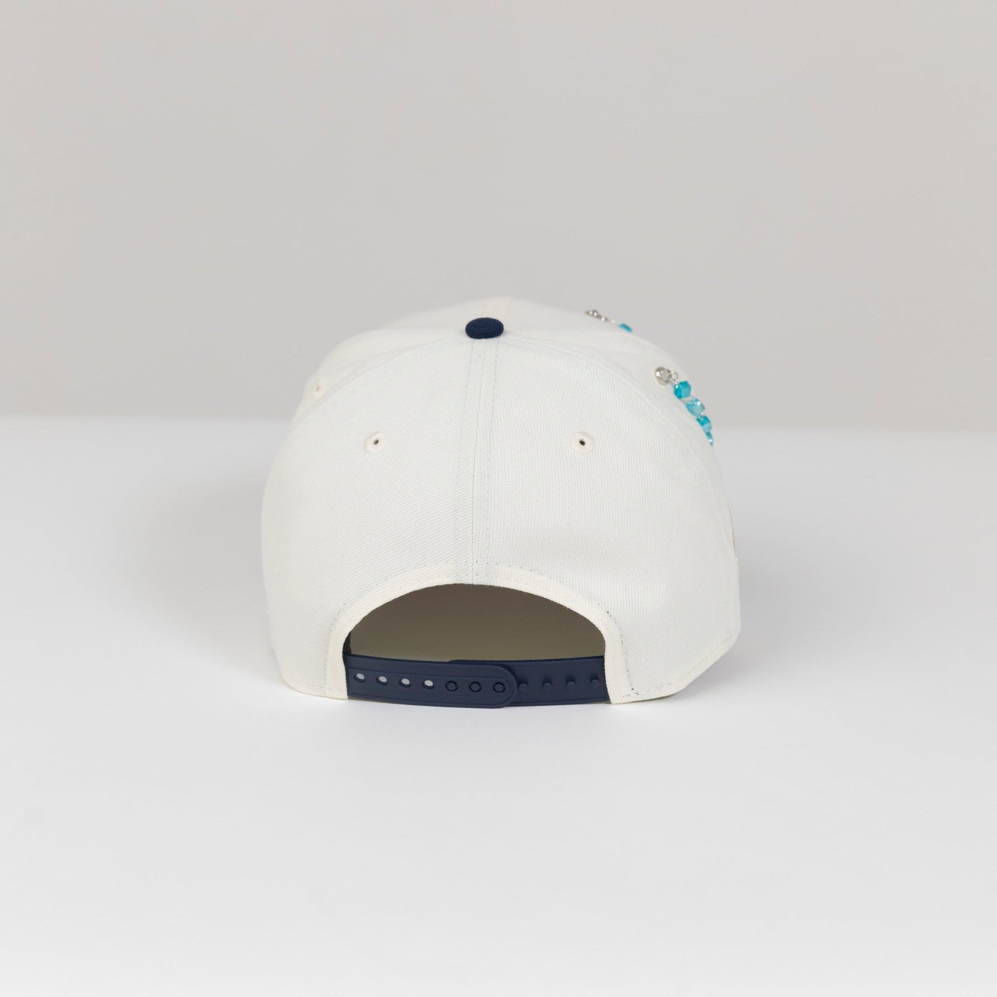 NEW ERA EXCLUSIVE 9FIFTY CHROME/ NAVY NEW YORK YANKEES SNAPBACK W/ ALL STAR GAME SIDE PATCH