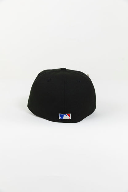 NEW ERA EXCLUSIVE 59FIFTY BLACK LOS ANGELES DODGERS SCRIPT