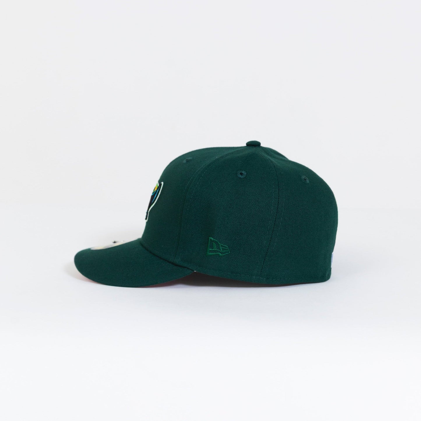 NEW ERA EXCLUSIVE 59FIFTY FOREST GREEN TAMPA BAY DEVIL RAYS W/ INAUGURAL SEASON SIDE PATCH