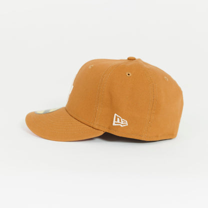 NEW ERA 59FIFTY TAN LOS ANGELES DODGERS W/ 1959 ALL STAR GAME SIDE PATCH
