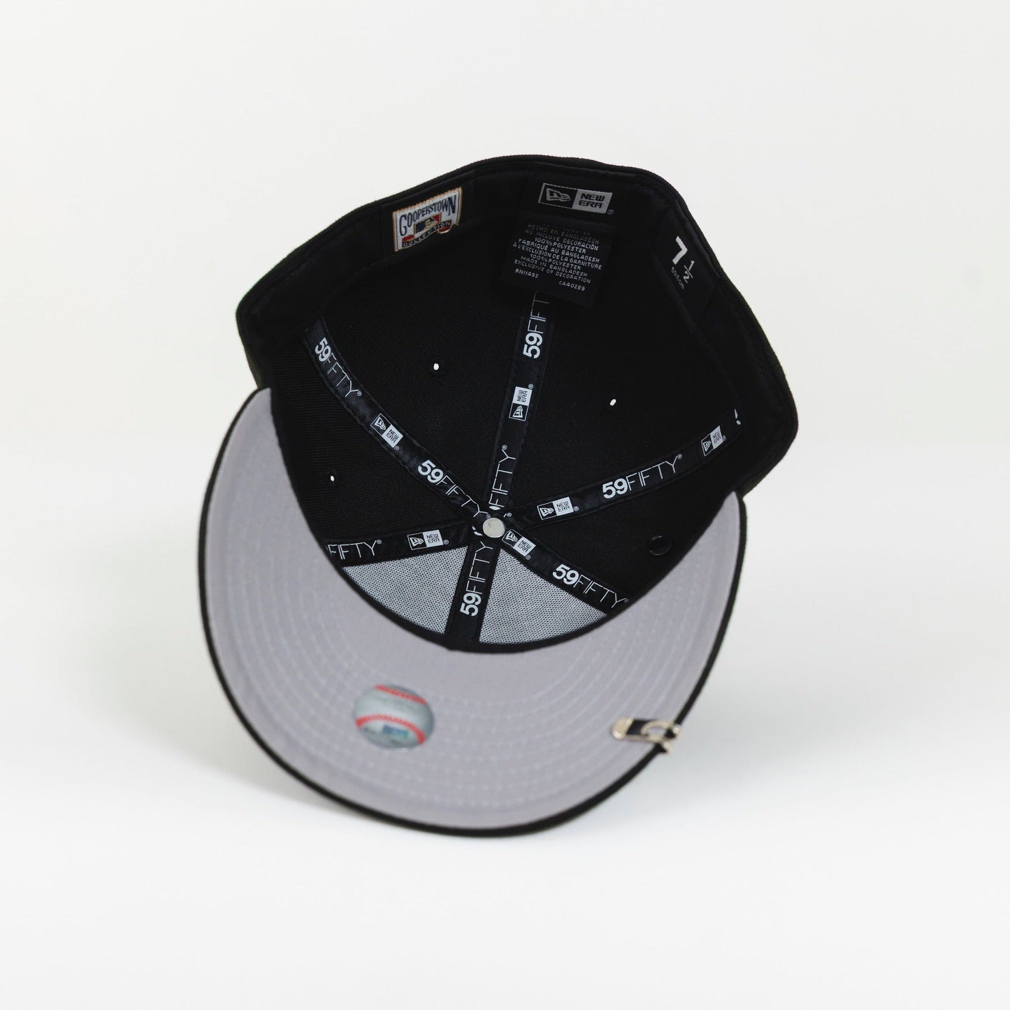 NEW ERA EXCLUSIVE 59FIFTY BLACK LOS ANGELES DODGERS SCRIPT