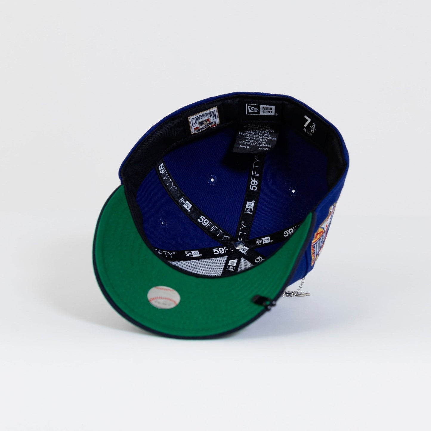 NEW ERA EXCLUSIVE 59FIFTY DARK BLUE/ NAVY PHILADELPHIA PHILLIES W/ 1996 ALL STAR GAME PATCH