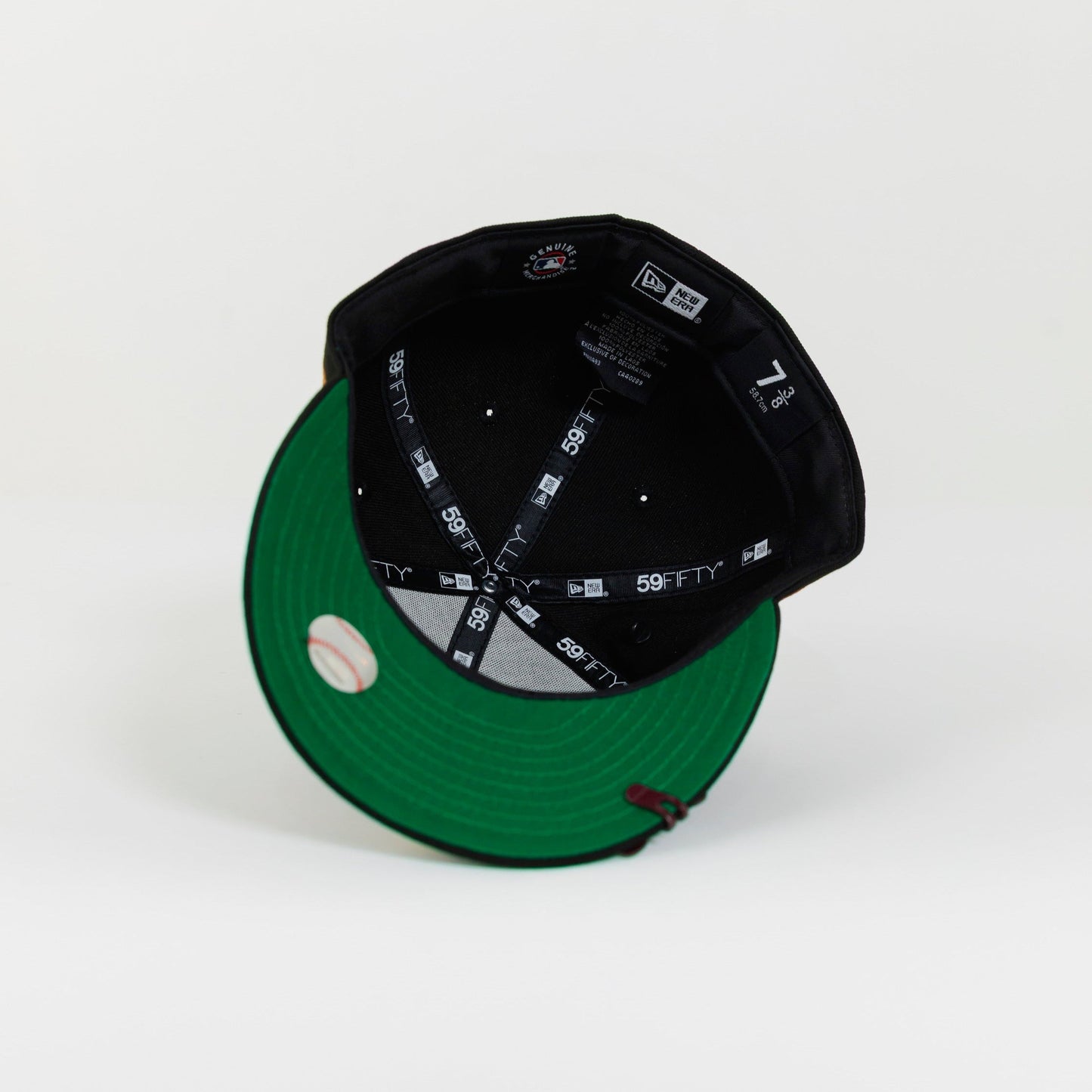 NEW ERA 59FIFTY BLACK LOS ANGELES DODGERS W/ 2020 WORLD CHAMPIONS SIDE PATCH