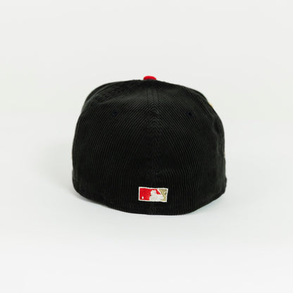 NEW ERA EXCLUSIVE 59FIFTY CORDUROY LOS ANGELES DODGERS W/ 40TH ANNIVERSARY SIDE PATCH
