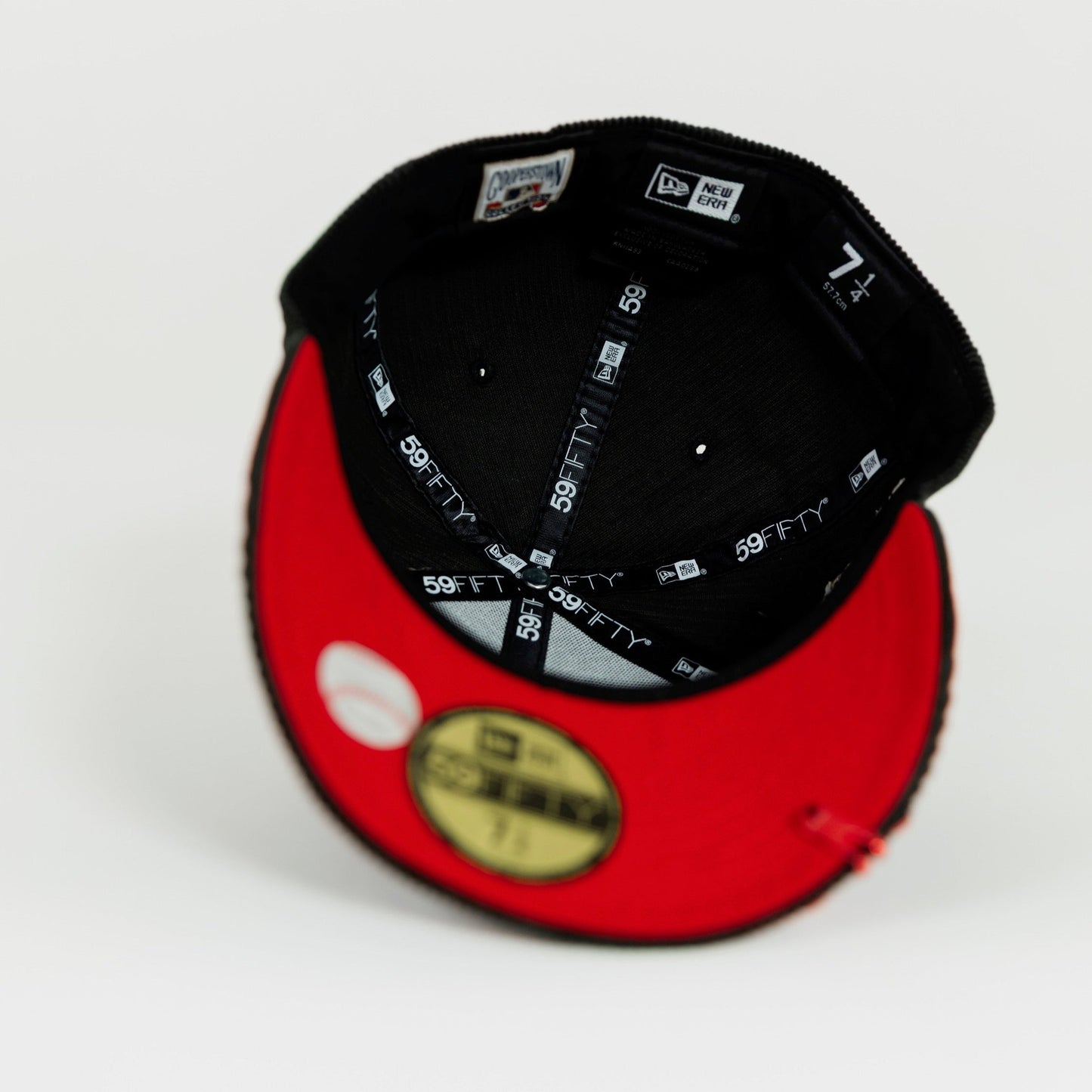 NEW ERA EXCLUSIVE 59FIFTY CORDUROY LOS ANGELES DODGERS W/ 40TH ANNIVERSARY SIDE PATCH
