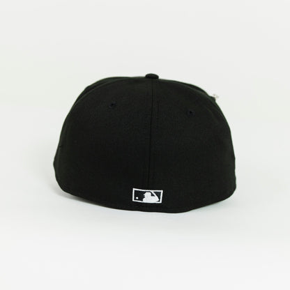 NEW ERA EXCLUSIVE 59FIFTY BLACK HOUSTON ASTROS W/ 1986 ALL STAR GAME SIDE PATCH