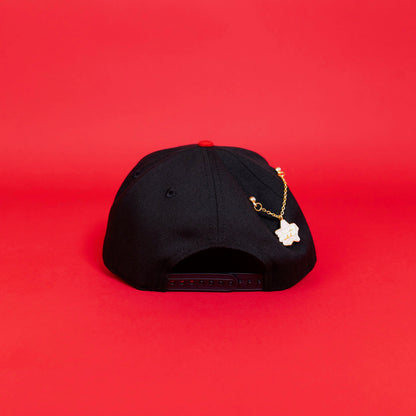 NEW ERA EXCLUSIVE 9FIFTY A-FRAME BLACK/ RED HOUSTON ASTROS SNAPBACK W/ 35TH ANNIVERSARYSIDE PATCH