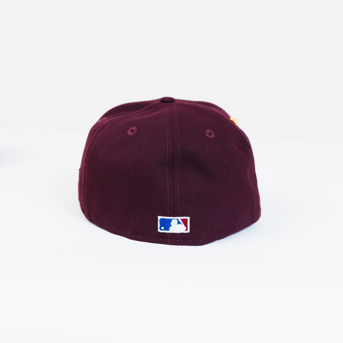 NEW ERA EXCLUSIVE 59FIFTY BURGUNDY TEXAS RANGERS W/ FINAL SEASON SIDE PATCH